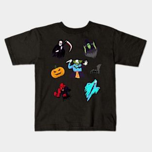 macabre symbol set Kids T-Shirt